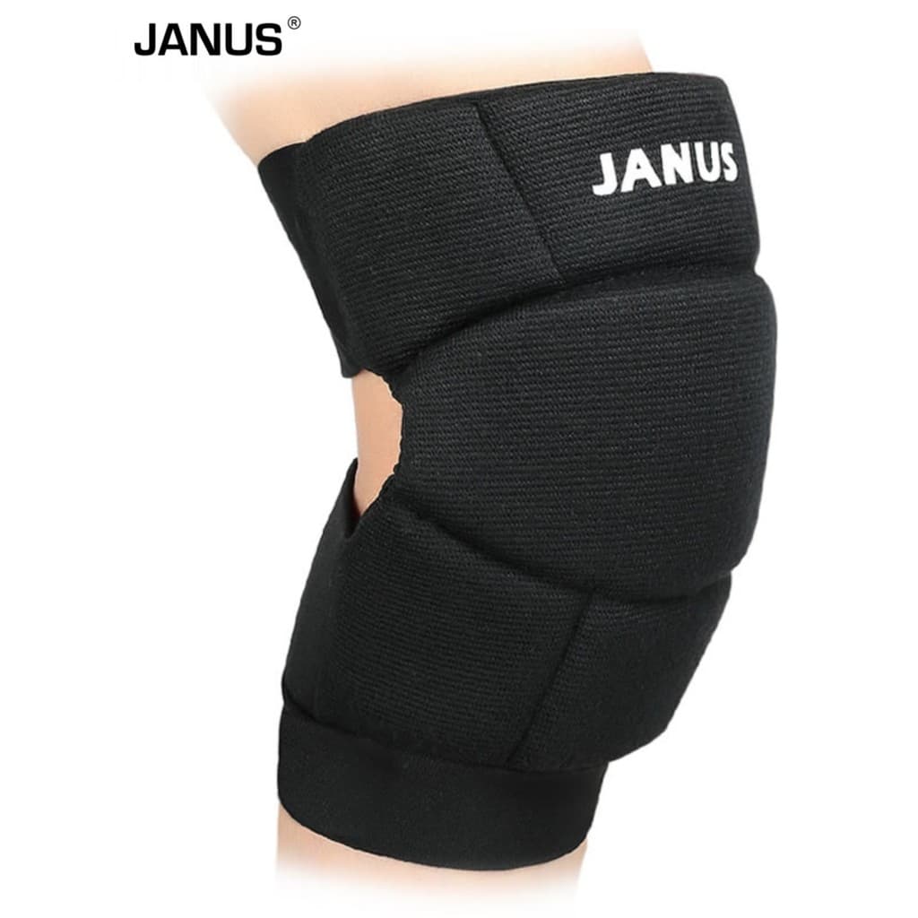 JANUS Anti-colisão engrossado profissional voleibol goleiro dança de rua escalada esponja joelheiras JA