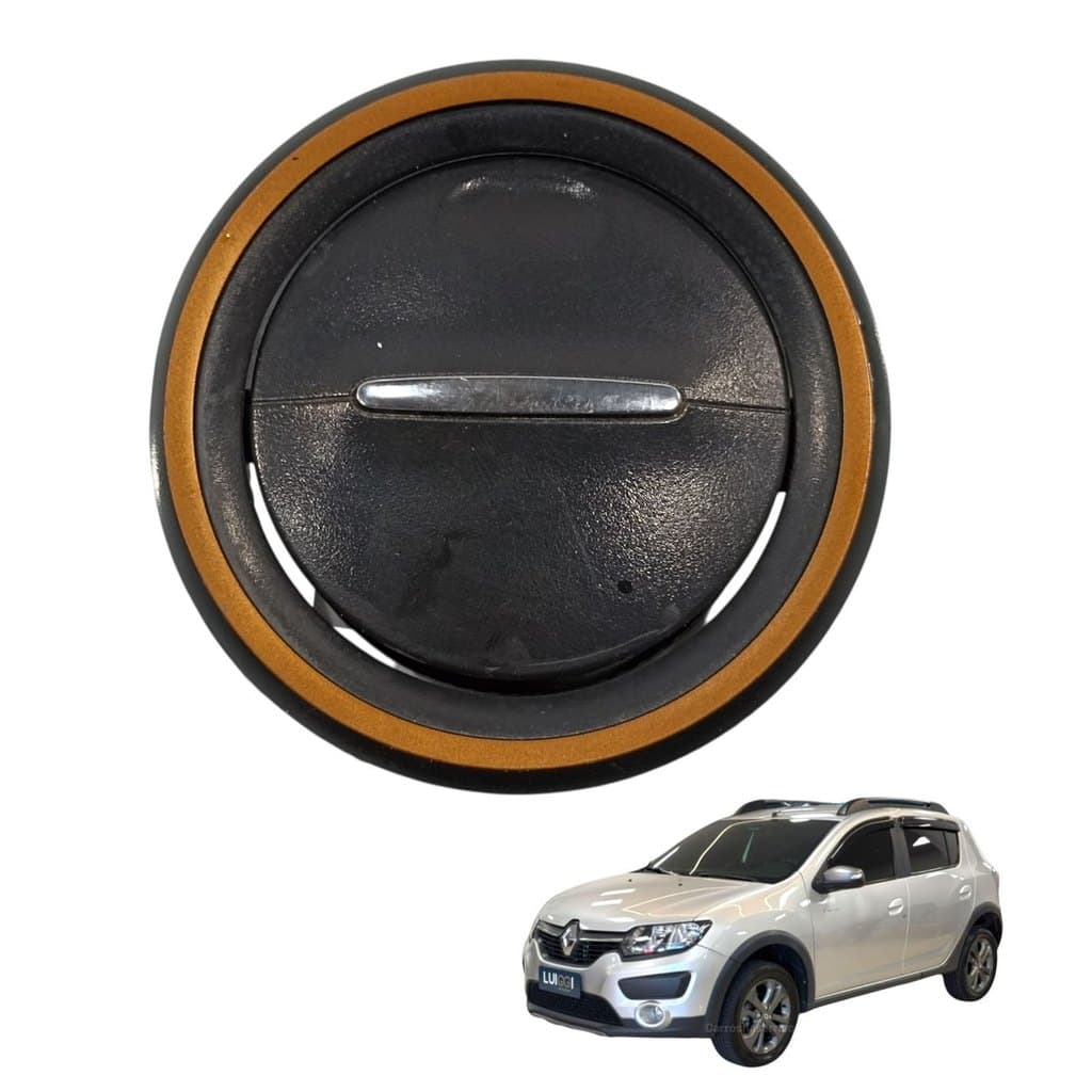 Difusor saida ar painel renault sandero stepway 2016 2017