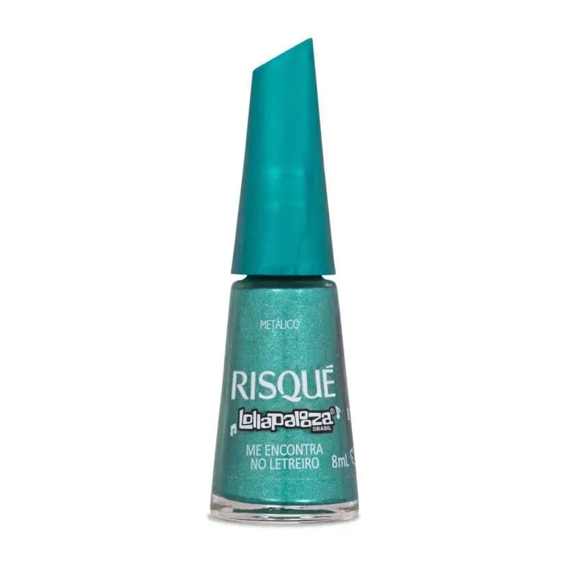 Esmalte Risque 8ml Lollapallooza Me Encontra no Letreiro Metalico