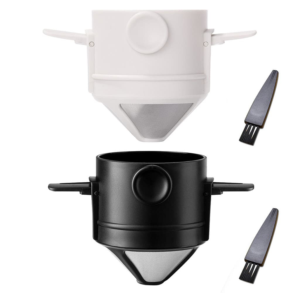 Gotejador De Filtro De Café Dobrável Para Mochila , Leve E Reutilizável