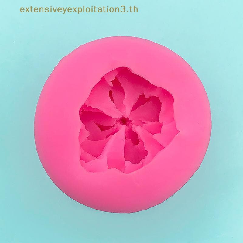 Casa EE 1Pc Linda Flor Molde DIY Gesso Resina Arte Macio Silicone Fondant De Chocolate Sabão Decoração Do Bolo Ferrament