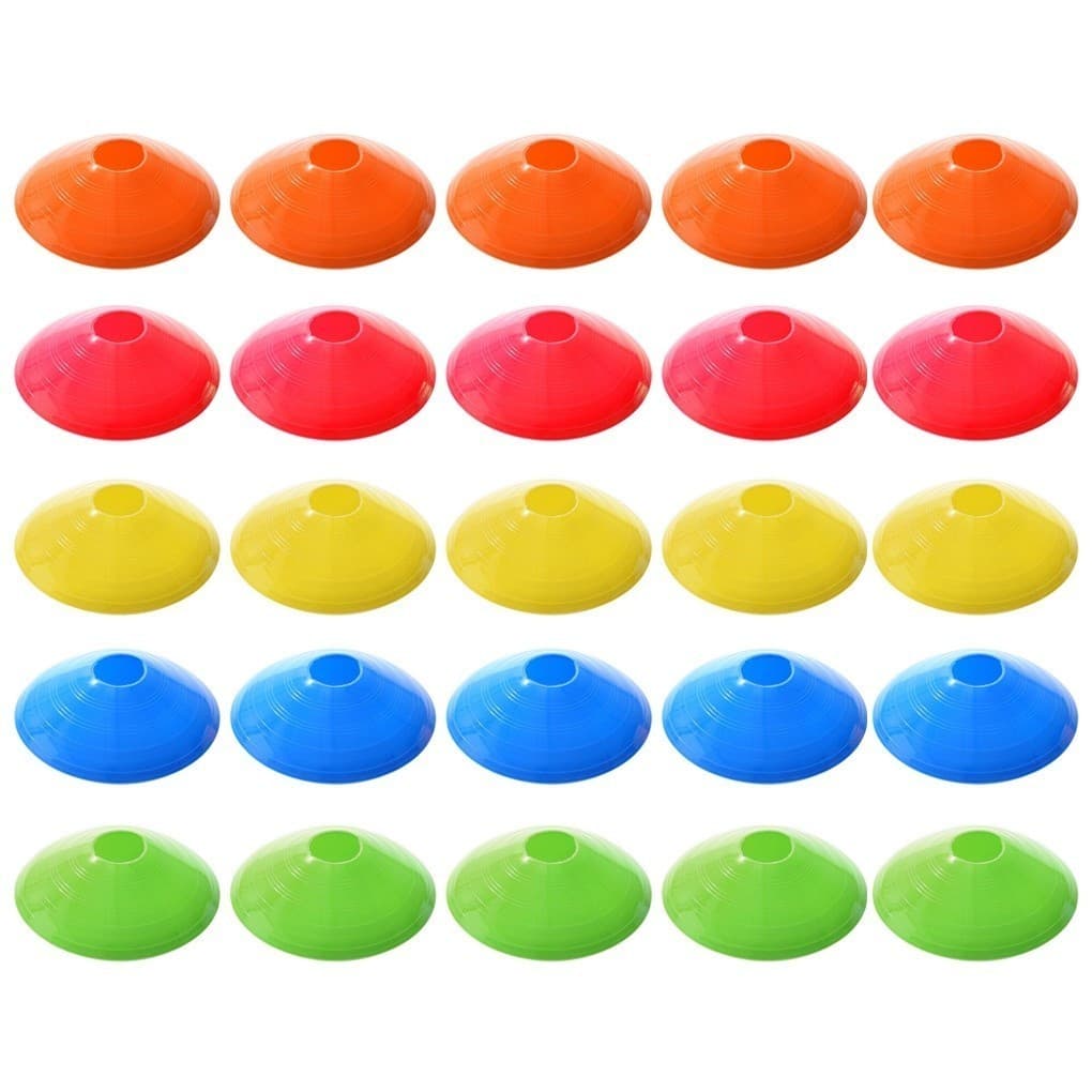 Kit 10 Cones tartaruga demarcatório Treino Exercícios Fitness Funcional Muscular Fisioterapia