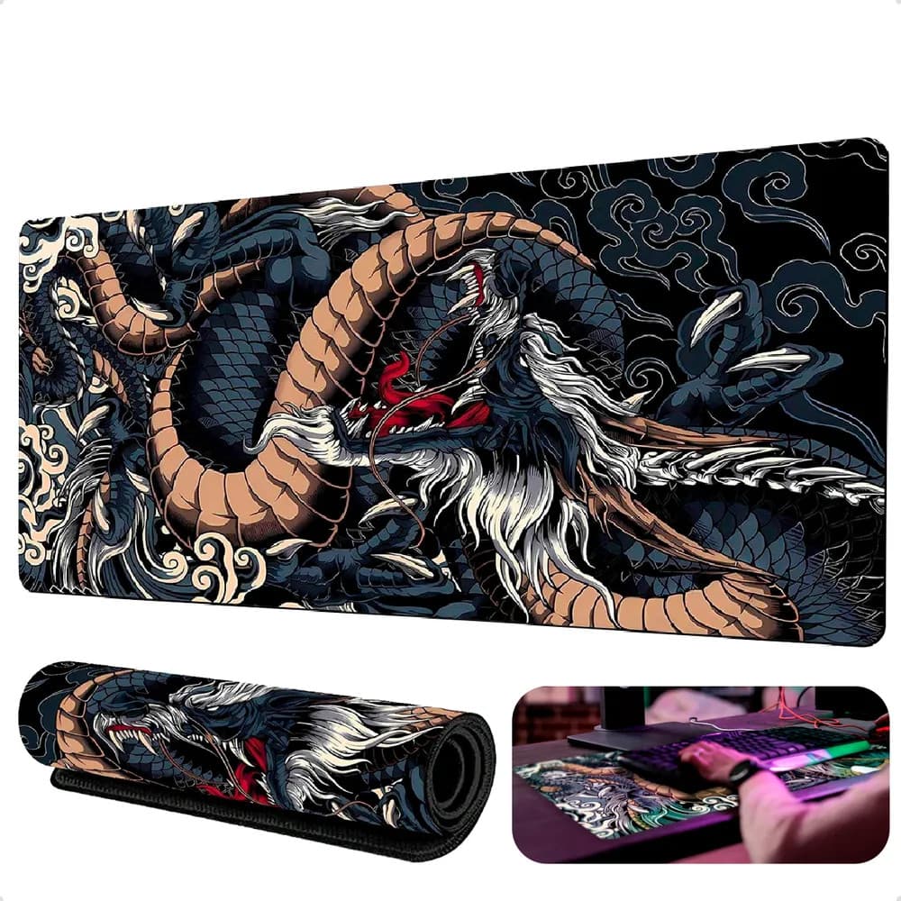 2x Mouse Pad Gamer Ergonomico 90x40 Extra Grande Profissiona
