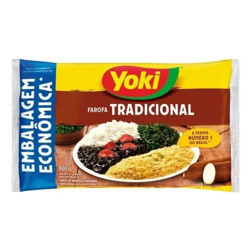 Farofa Pronta Yoki Tradicional 800g