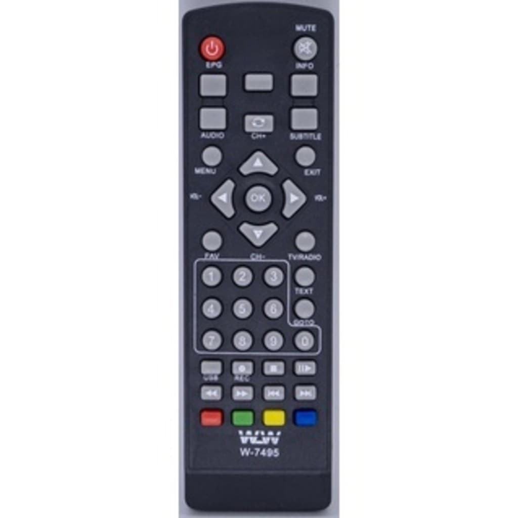 Controle Remoto Conversor Digital Wlw-7495 bc