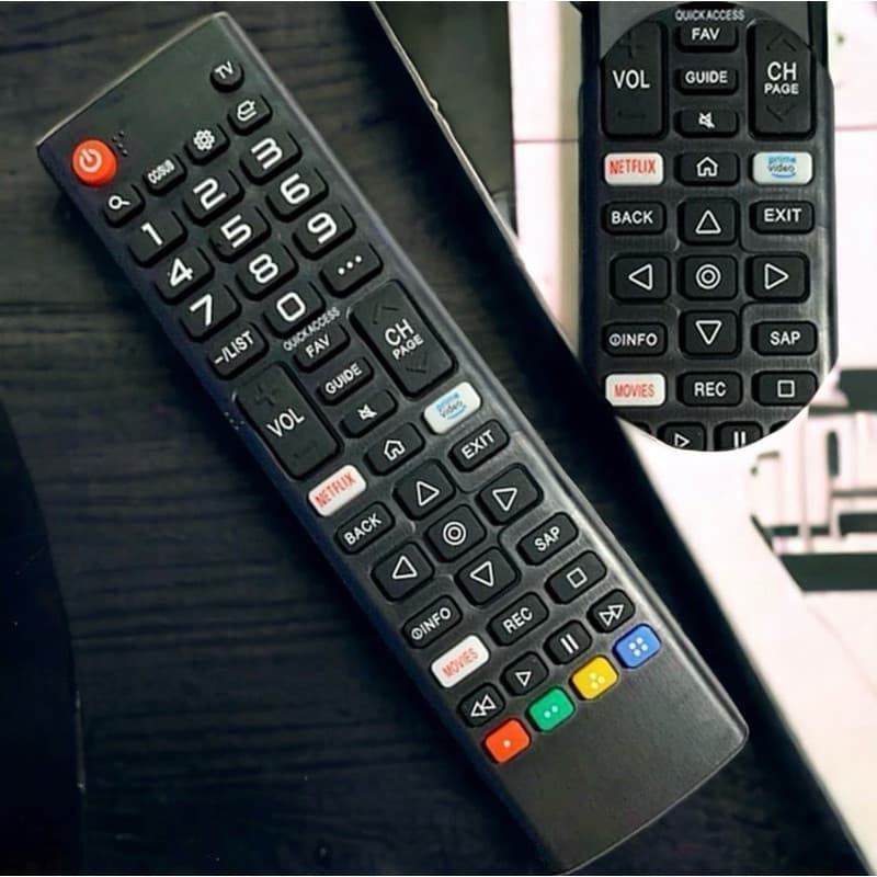 Controle Remoto Compativel Tv  Smart Netflix Movies Amazon - Substituto Compatível bc