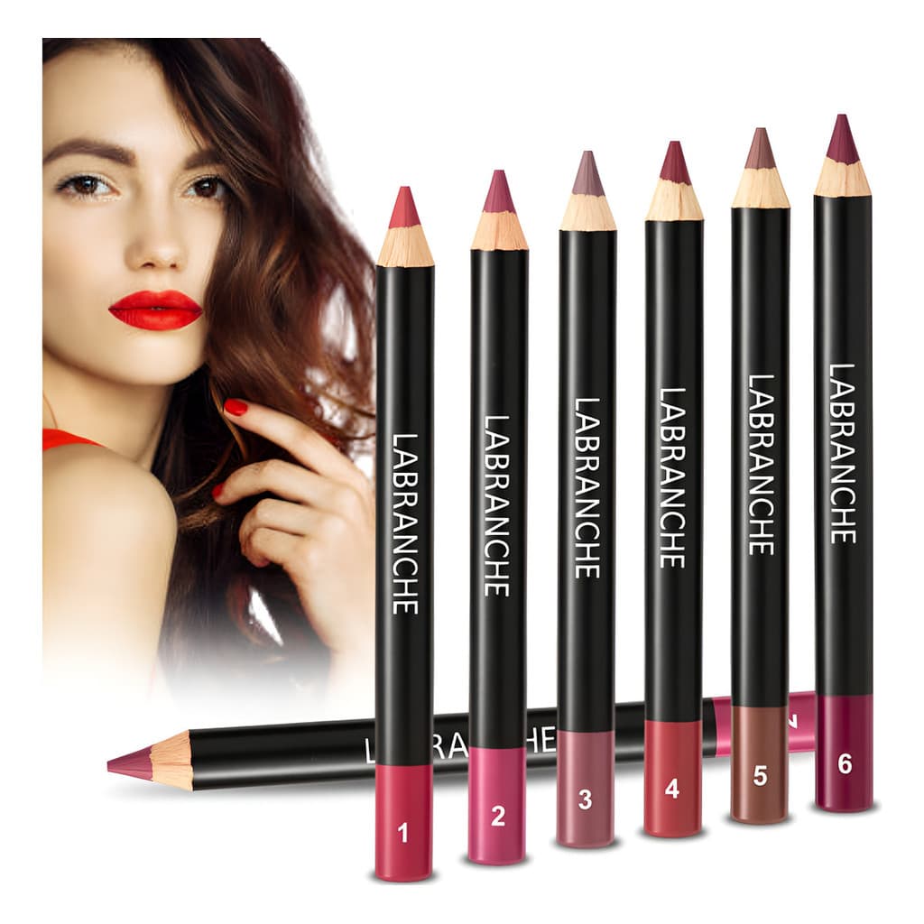 Lápis de Contorno Labial Labranche Pencil – Alta Pigmentação Precisão e Fixação Perfeita para Lábios Definidos