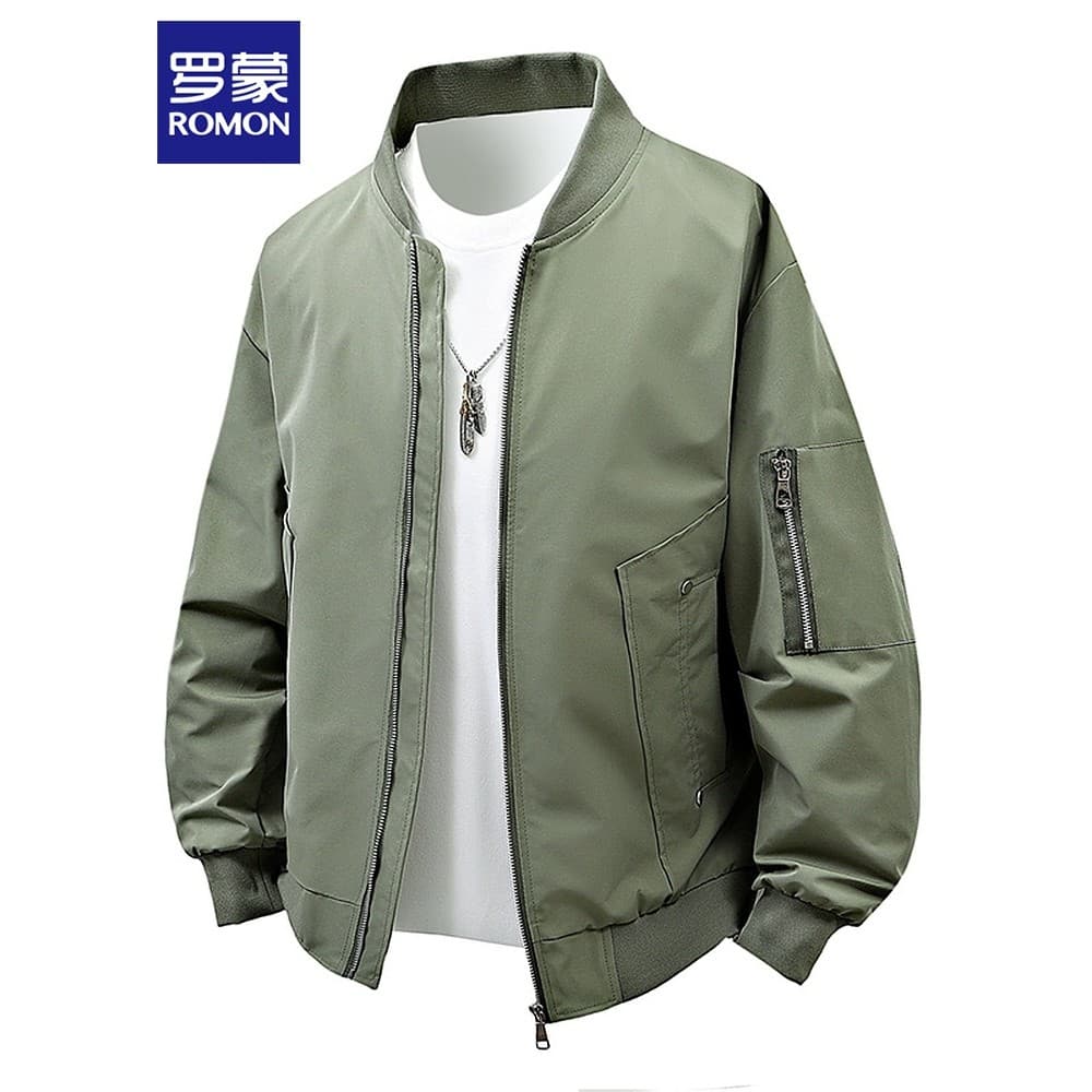Lomon jaqueta de carga masculina 2026 outono novo estilo na moda uniforme de beisebol topo solto jaqueta Casual roupas m