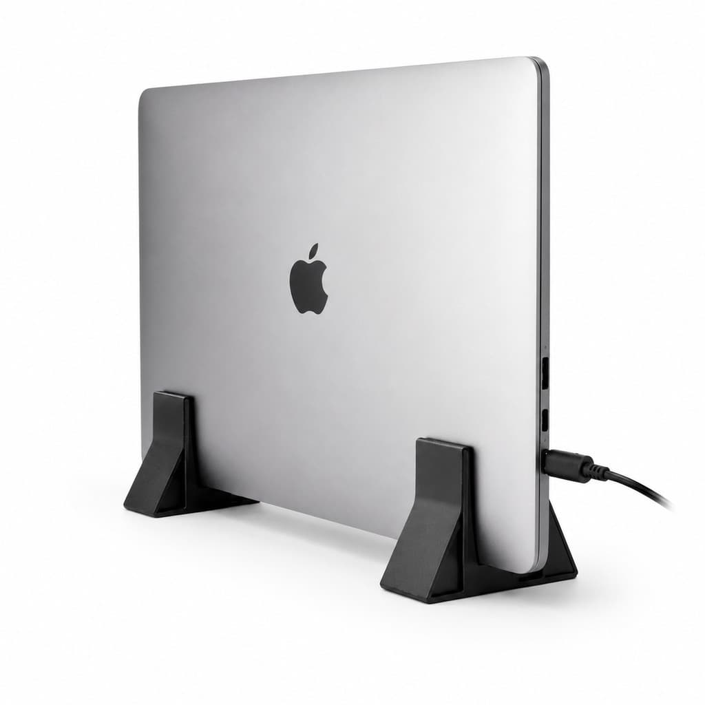 Suporte Notebook Vertical MacBook Organizador de Mesa Home Office