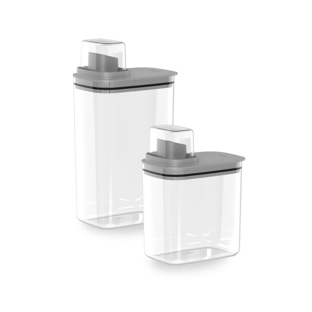 Kit Dispenser Organizador de Lavanderia 1,5L e 2,3L Ou