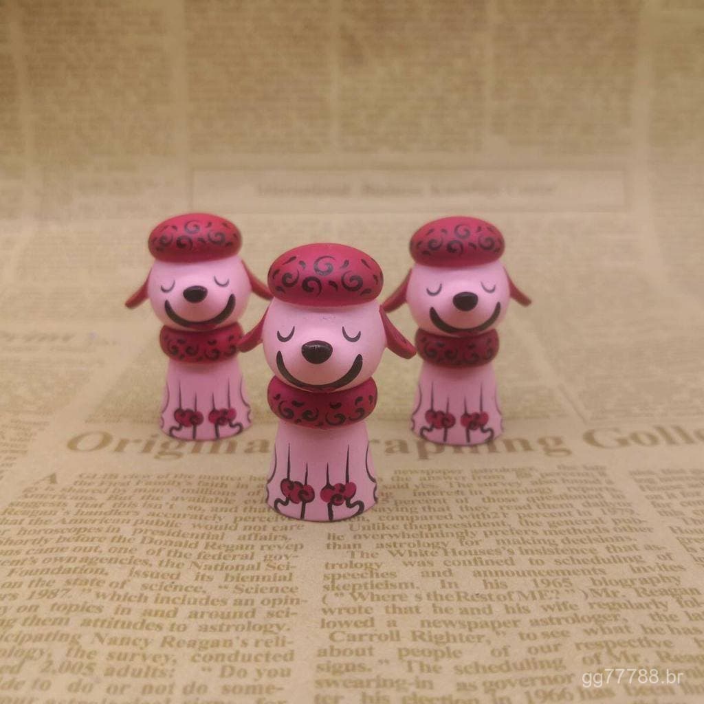 Popular figura decorativa VM design, cachorrinho de desenho animado fofo, item decorativo, brinquedo de faz de conta inf