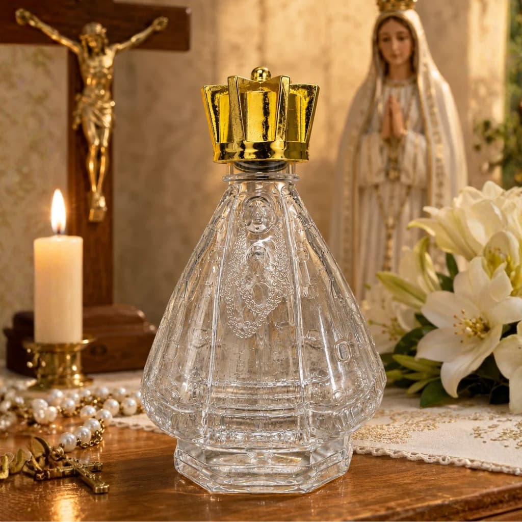 Kit 10 15 25 30 Frasco Nossa Senhora Aparecida Lembrancinhas Batismo