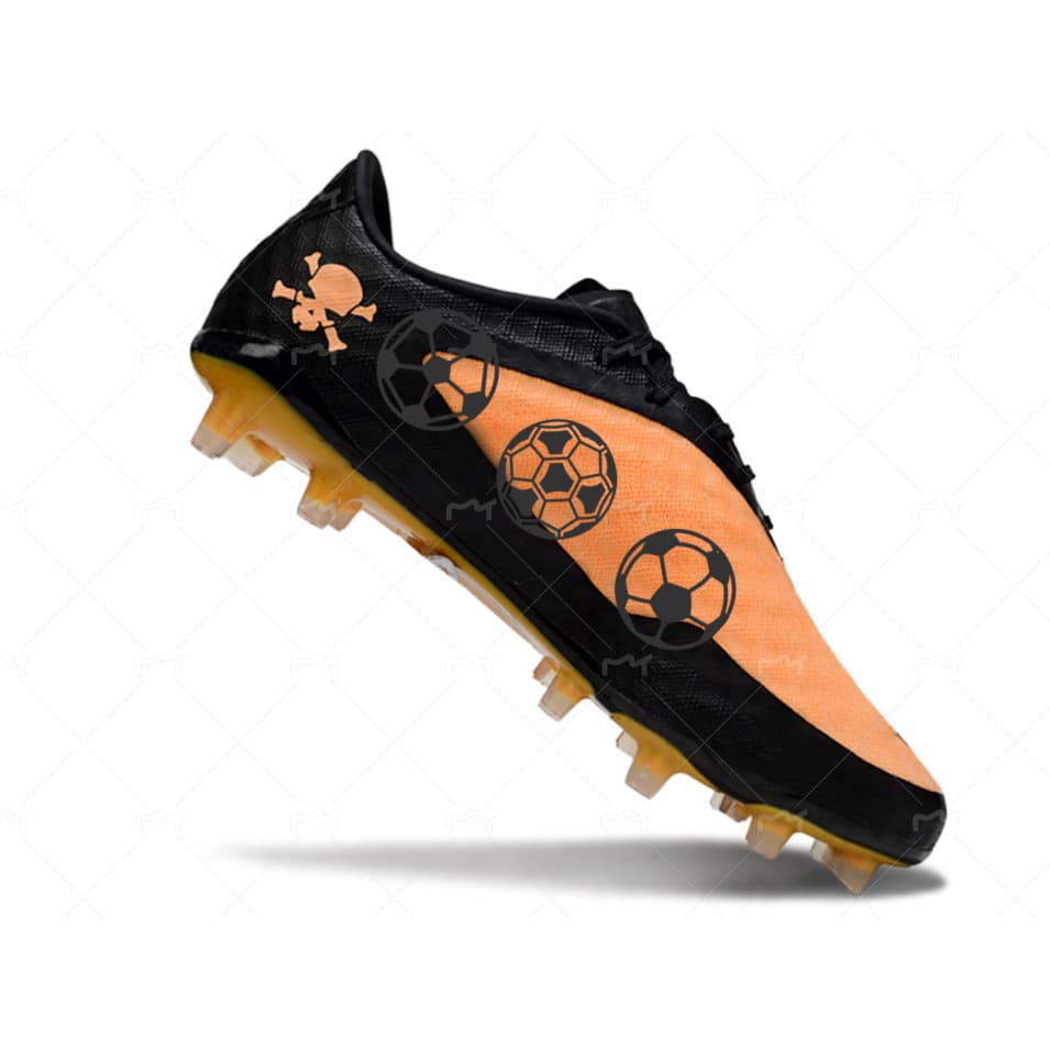 Chuteiras Masculinas Acolchoadas À Prova D'água De Malha FG Calçados Esportivos Branco Preto Rosa Tênis De Futebol