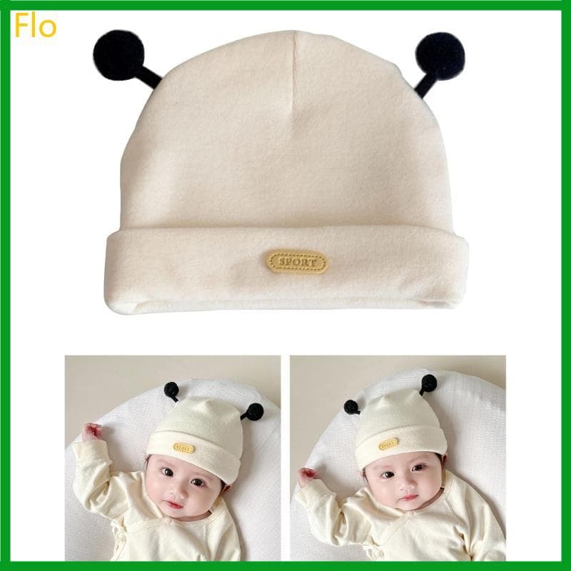 Flo Bebê Recém-Nascido Chapéu Infantil Gorro Outono Inverno Hospital Enfermagem Dupla Camada Espessamento À Prova