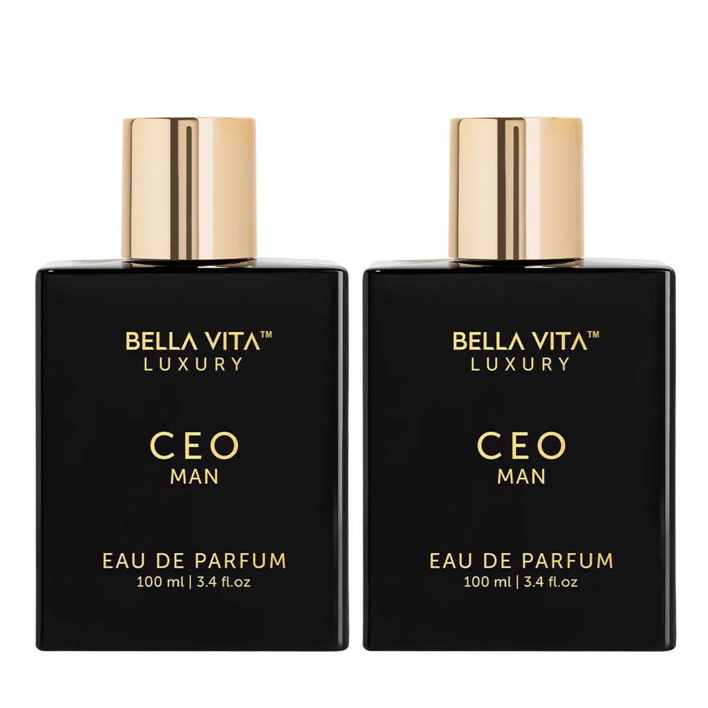 CEO da Bella Vita Luxury Man x 2 |    Eau de Parfum |   Limão, Lavanda, Tonka e Agarwood |   Perfume de Longa Duração pa