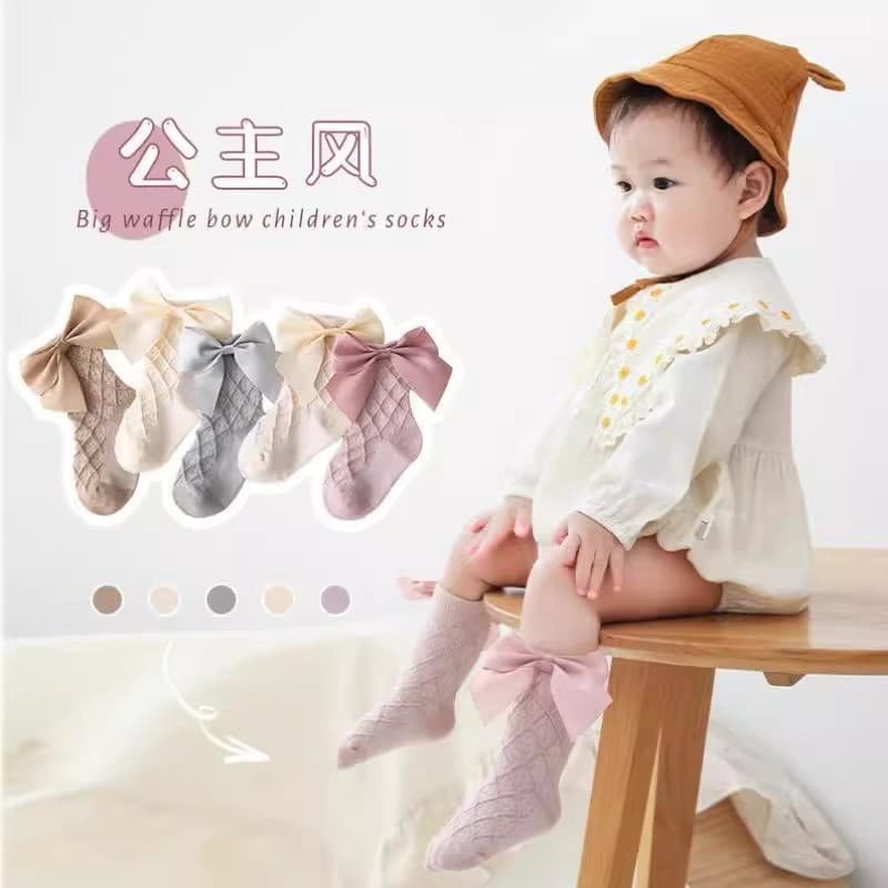 Meias de bebê verão estilo fino bebê recém-nascido bonito princesa meias rendas borboleta do que algodão puro classe A m