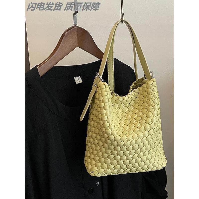 Bolsa De Ombro De Tecido casual Simples Estilo Coreano , Moderna , Novo Primavera 2026 , Transporte De Mão Para Trabalho