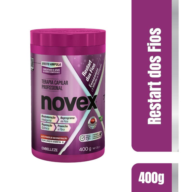 Creme de Tratamento Novex Exossomos com Infusão de Colágeno 400g