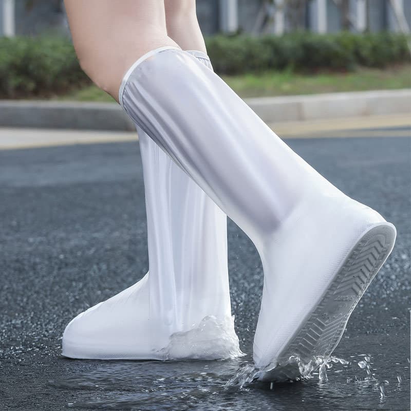 Capa de sapato à prova d'água, à prova de chuva, masculina, antiderrapante, resistente ao desgaste, sola grossa, feminin
