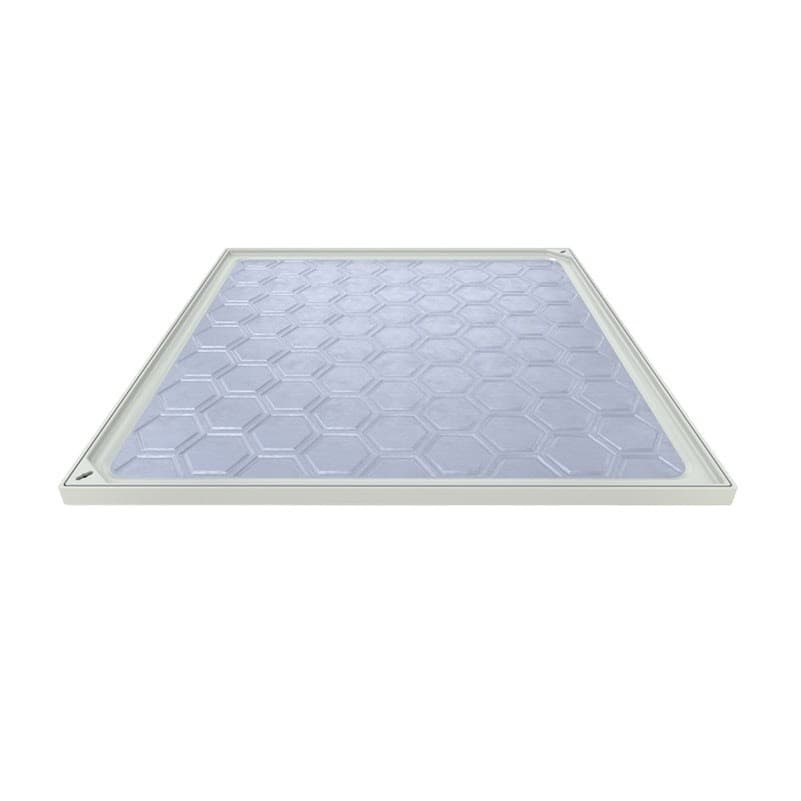 Tampão Simples Com Rebaixo Passagem Inspeção Bege 80x80cm