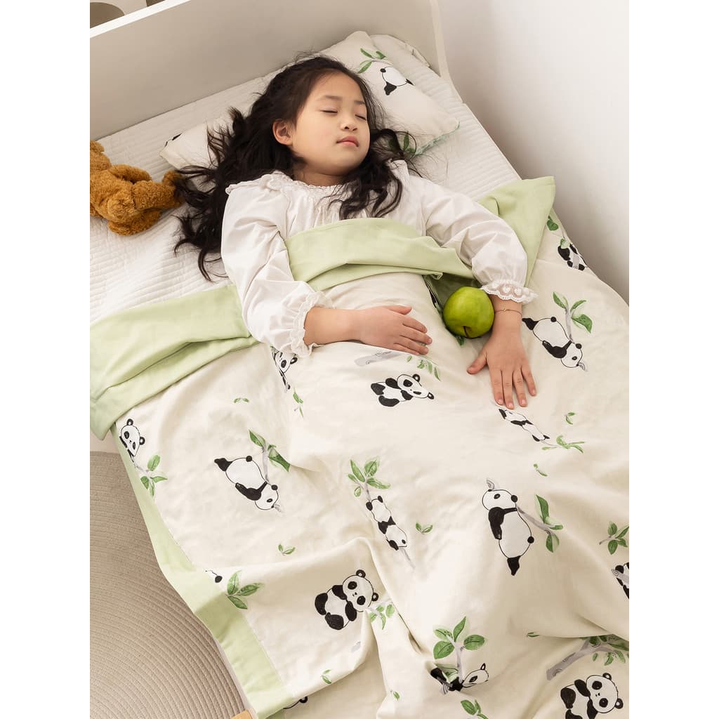 Bebê gelo seda gaze capa cobertor toalha colcha classe a jardim de infância dedicado Nap cobertor ar condicionado crianç
