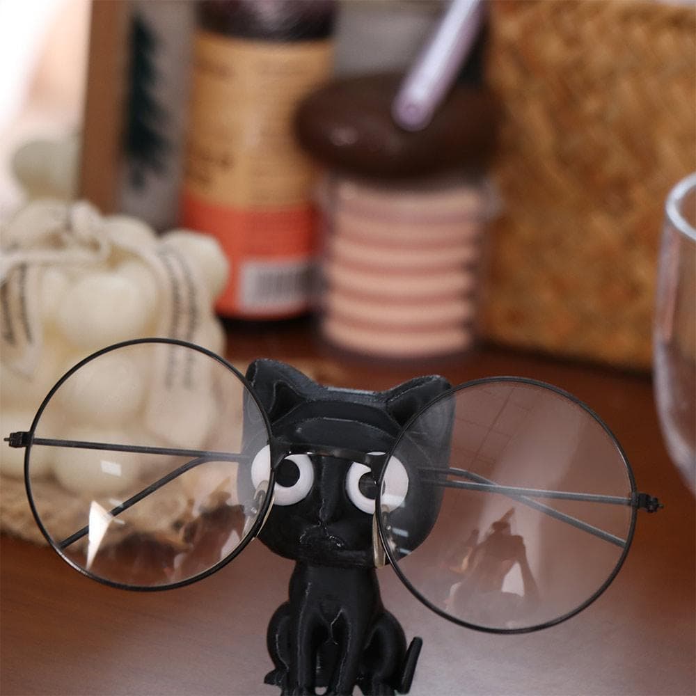 Suporte De Exibição De Óculos Para Gatos , Antiderrapante De Animais , Decorações Fofas , Enfeites De Gato
