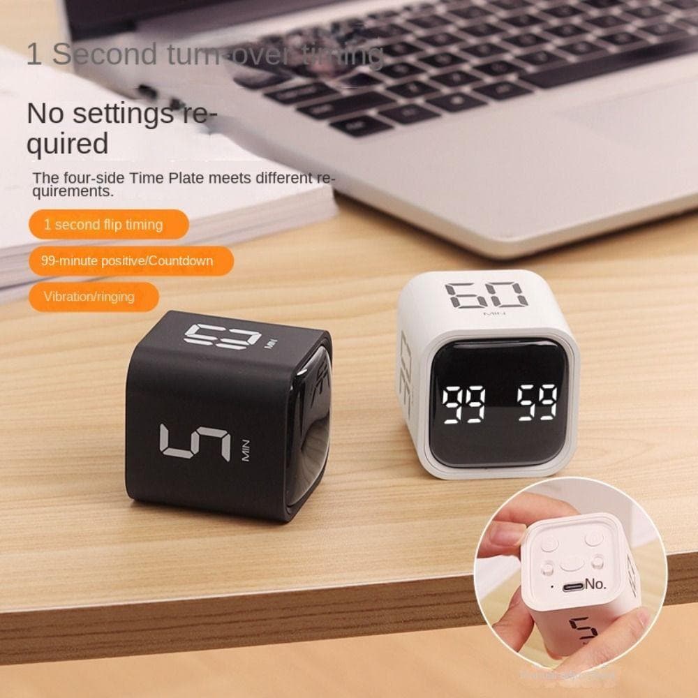 Temporizador Digital , Contador De Carregamento Usb-c , De Modos Duplos , Despertador Eficiente Cozinha Led