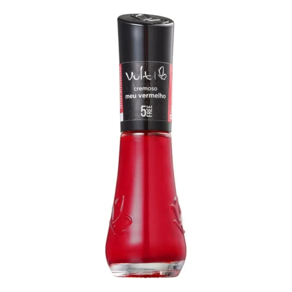 Esmalte Cremoso Vult 5free Meu Vermelho 8ml Meu Vermelho