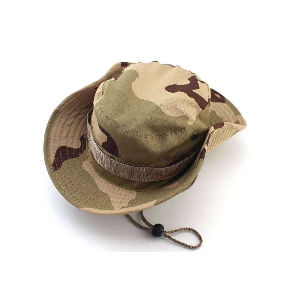 Crianças ao ar livre camuflagem verão pára-sol protetor solar Benny chapéu cp balde chapéu respirável masculino lona ame