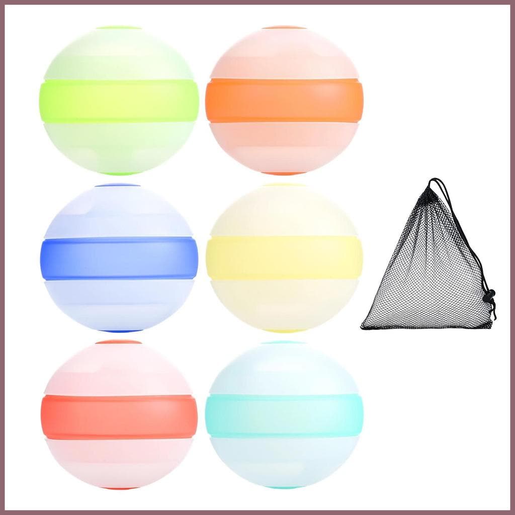 Balões De Água Reutilizáveis , Auto-Vedação , Silicone Flutuante , Bola Para Crianças , Brinquedos De Praia Meninos , Me