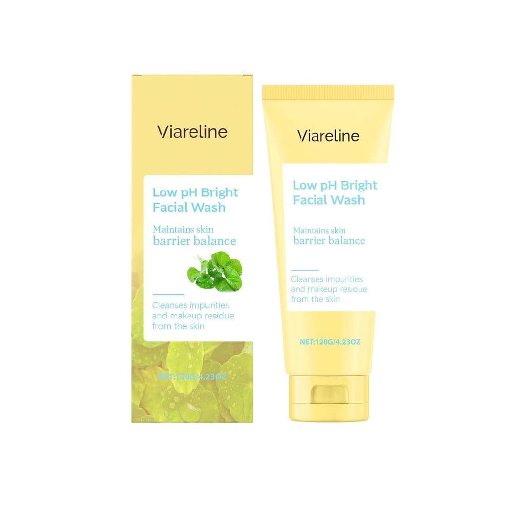 Gel de Limpeza Facial de Baixo pH, Para Todos os Tipos de Pele, 4,23 oz