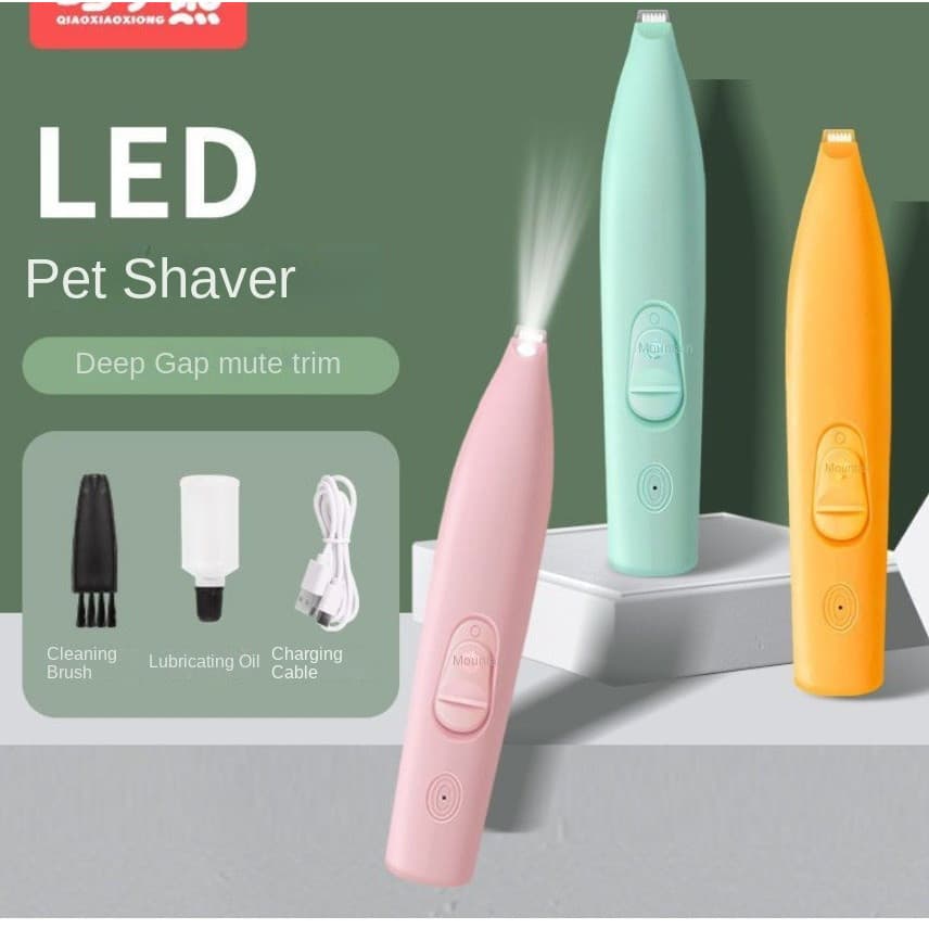 Cortador de Pelo Elétrico para Patas de Cachorro, Kit de Higiene para Animais de Estimação, Sem Fio, Pequeno, para Gatos