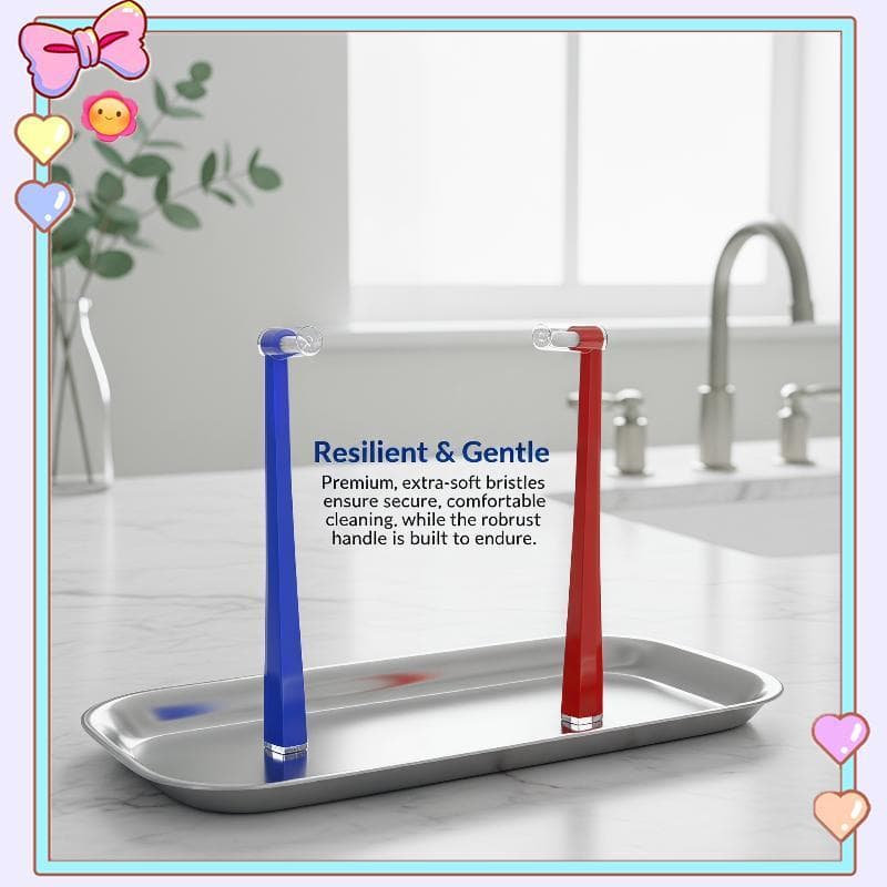 [beautifulhome] 2/4 Unidades De Cabelo Macio Escova De Dentes De Feixe Único De Cabeça Pequena Para Limpeza Entre Cuidad