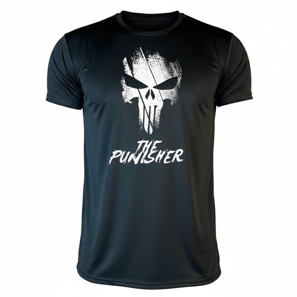 Camiseta de Treno Dry Fit Premium Justiceiro Punisher