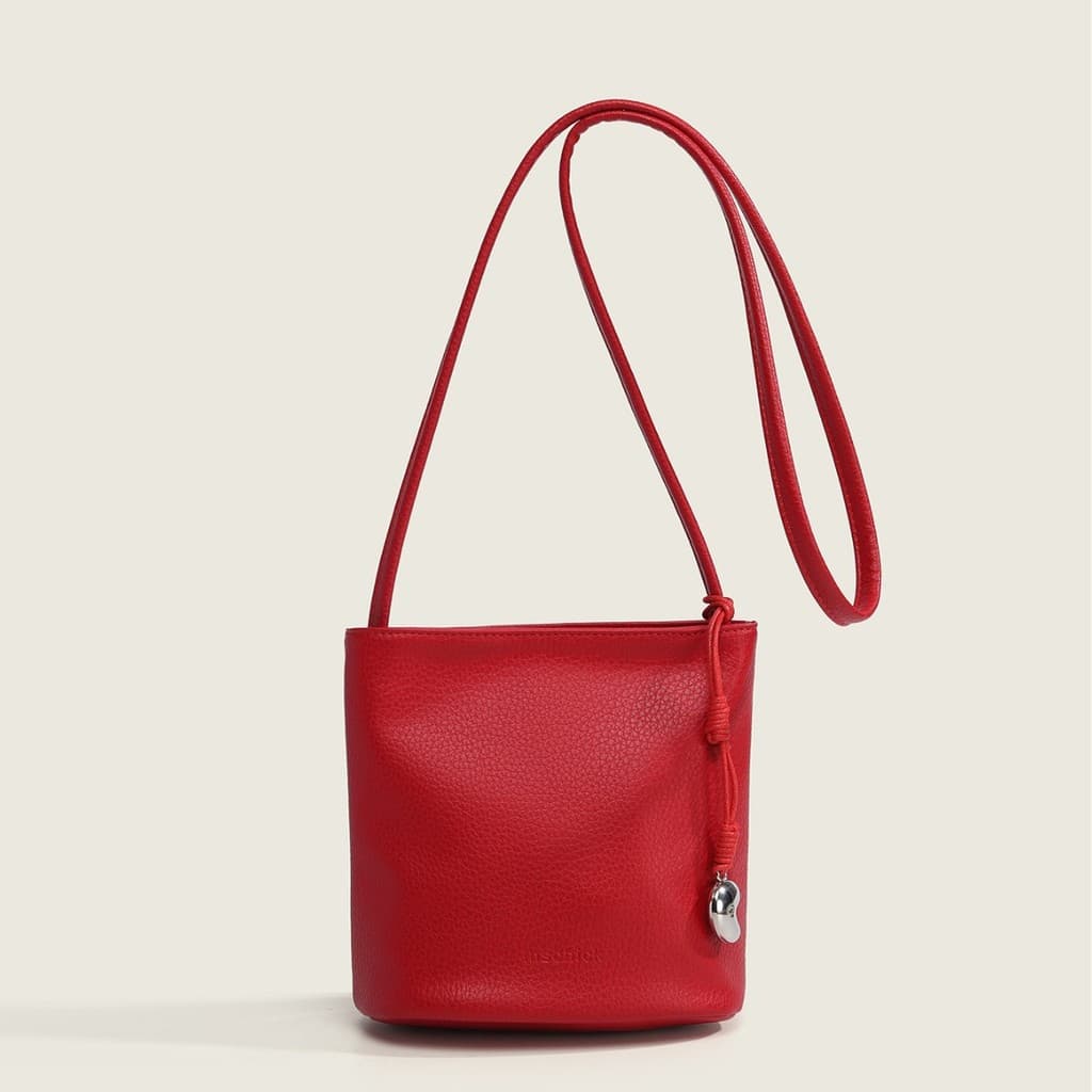 Bolsa balde feminina Casual simples primavera verão Commuter estilo transversal diário