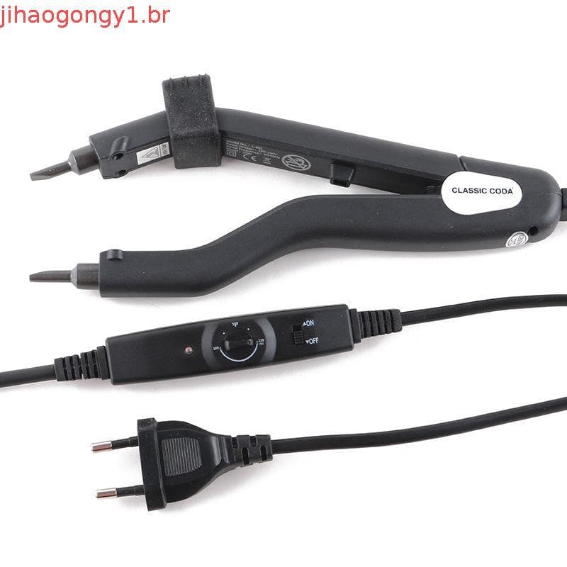1pcs Temperatura Ajustável 220 ° C Mini Ponta De Aquecimento Inteligente Ferro Para Extensão De Cabelo , Ferramentas De