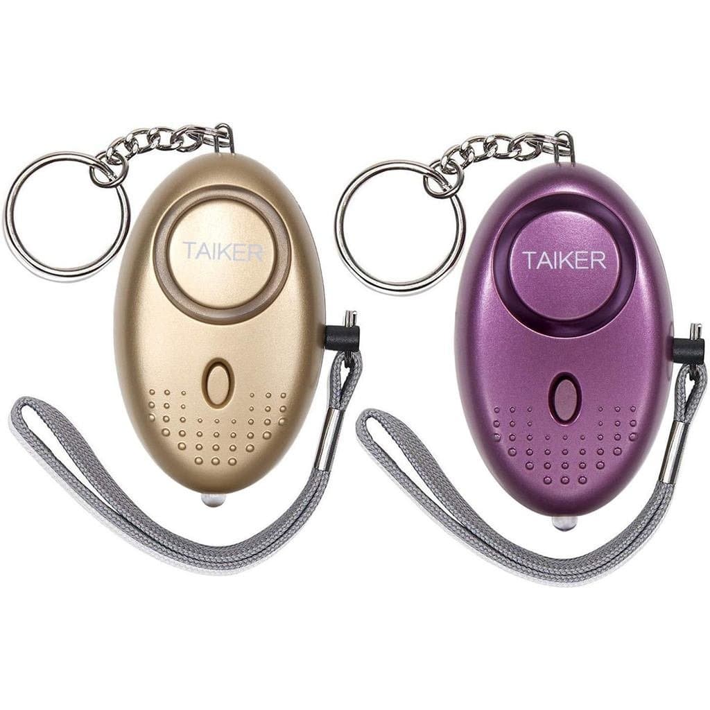 Alarme Pessoal para Mulheres 140DB, Alarme de Segurança para Autodefesa com Luz LED para Mulheres, Crianças e Idosos - P