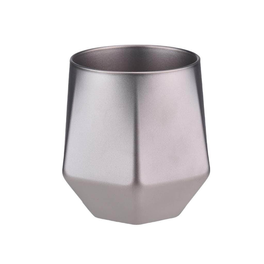Irfora 240ml Pure Ti Leve Dupla Camada Copo de Café a Vácuo Acampamento Anti Queimadura Acampamento ao ar livre Limpeza