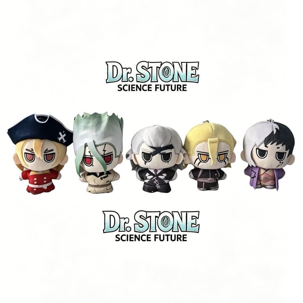 Novo produto Dr. STONE SCIENCE FUTURE Boneco de Pelúcia de Animação da Era da Pedra