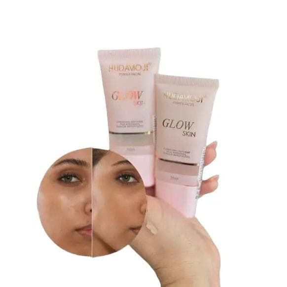 Hudamoji Glow Skin Primer - Efeito Pele Iluminada E Hidratada