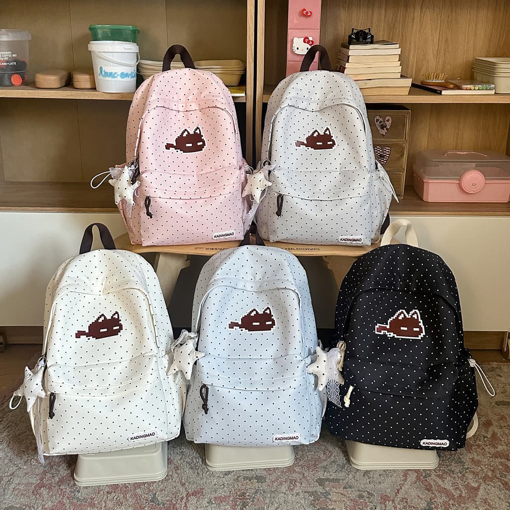 Mochila feminina nicho estudante simples bonito menina mochila júnior estudante do ensino médio feminino mochila fresca
