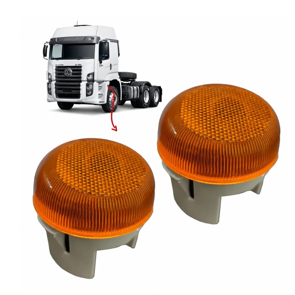 PAR LANTERNA LED LATERAL STRIBO CONSTELLATION PISCA AMARELO