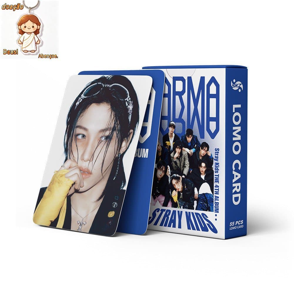 55pcs/box Straykids Photocards 2025 KARMA 4o Cartão KPOP LOMO