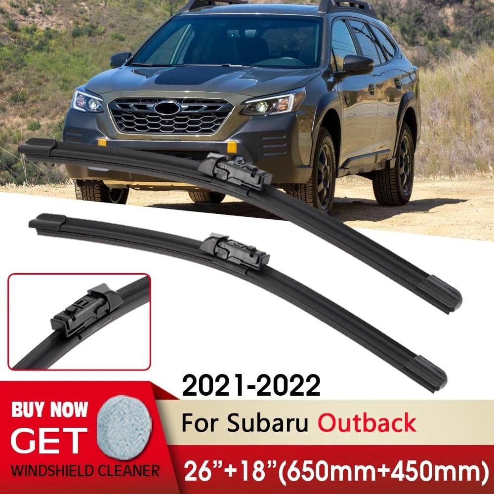 Limpador De Carro RHD & LHD , Lâminas De Dianteiras 26 " + 18 " Para Subaru Outback 2021 2022 , Limpadores De-Brisa , Ac