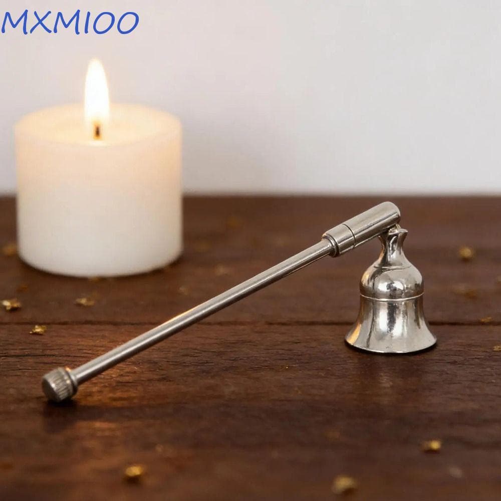 Extintor De Velas MXMIOO , Apagador Com Alça Longa Em Formato De Sino , Soprador Extinguindo Seguro Para Fora