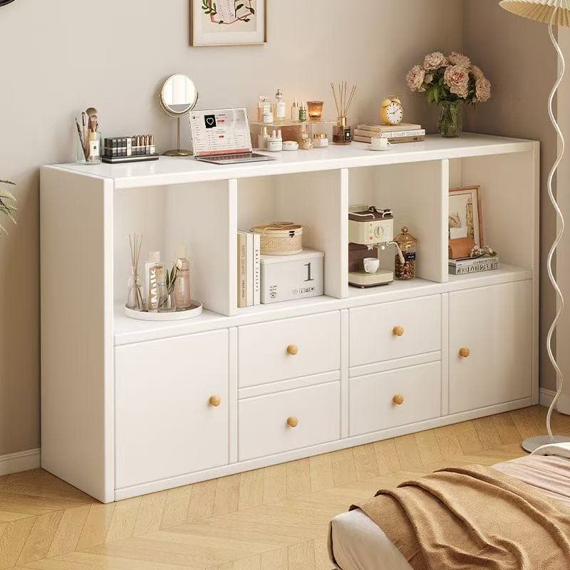 Armário de arrumação multifuncional para quarto e sala de estar, estante para livros.