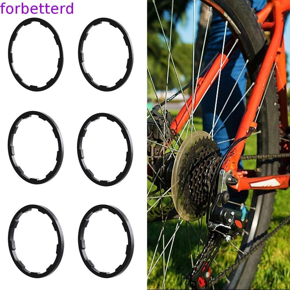 FORBETTERD Cassete Espaçador Bicicleta Freehub Arruela Volante Suporte Inferior Hub Junta MTB Espaçadores