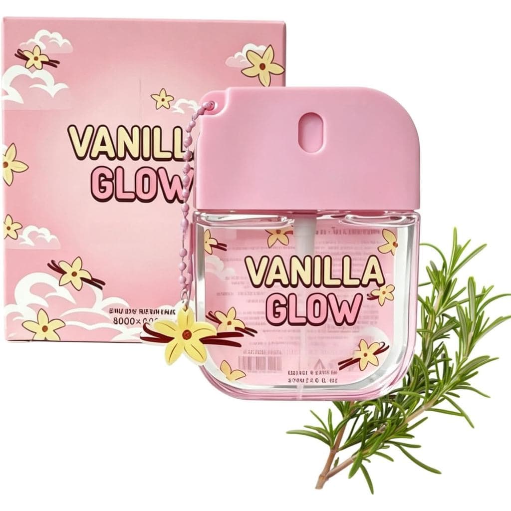 Perfume de Baunilha para Mulheres, Conjunto de Presente com Spray Corporal e Névoa Capilar de 30ml para Viagem, Aroma Do