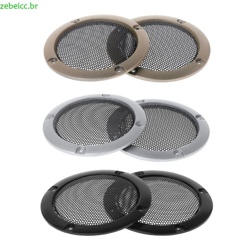 zebeicc Tampa Redonda Alto-Falante Para Subwoofer Carro Caixas Falantes Domésticos
