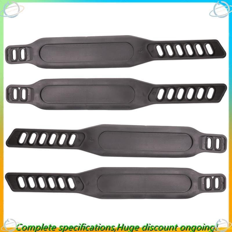 2 Pares De Alças Para Pedais De Bicicleta , Comprimento Ajustável , Tiras Universais Ciclo De Exercícios , Casa Ou Acade
